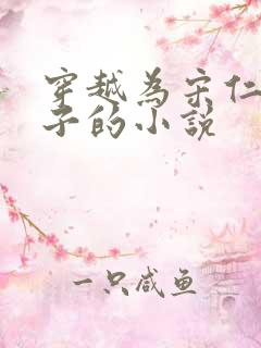 穿越为宋仁宗儿子的小说