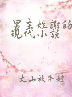 男主姓谢的总裁现代小说