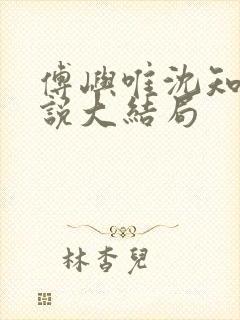 傅屿唯沈知意小说大结局