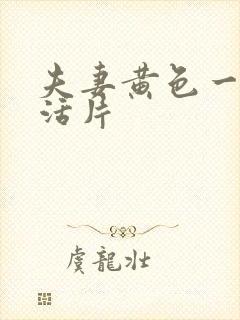 夫妻黄色一级生活片