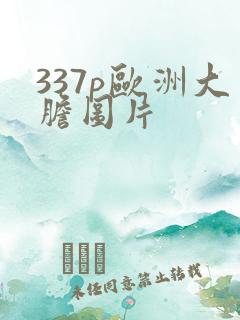 337p欧洲大胆图片