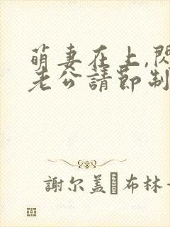 萌妻在上,闪婚老公请节制