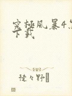 究极风暴4怎么下载