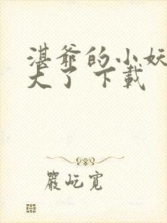 湛爷的小妖精长大了 下载