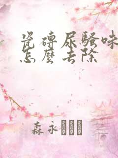 瓷砖尿骚味很重怎么去除