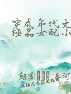 穿成年代文里的极品女配小说免费阅读