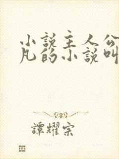 小说主人公叫叶凡的小说叫什么名字