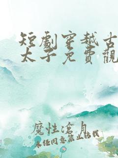 短剧穿越古代当太子免费观看