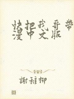 快把我哥带走动漫中文版