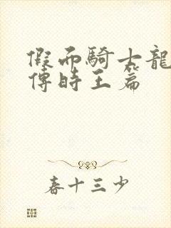 假面骑士龙骑外传时王篇