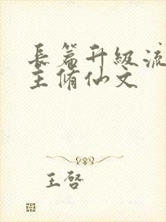 长篇升级流双男主修仙文