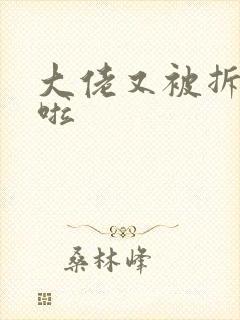 大佬又被拆马甲啦