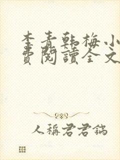 李青韩梅小说免费阅读全文最新章节