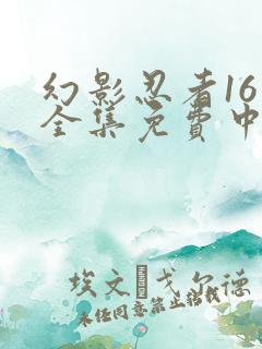 幻影忍者16季全集免费中文