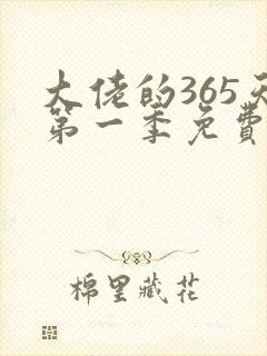 大佬的365天第一季免费观看全集
