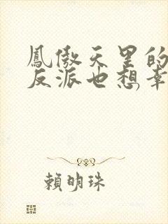 凤傲天里的黄毛反派也想幸福txt