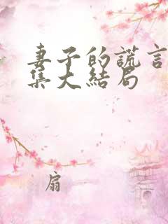 妻子的谎言多少集大结局