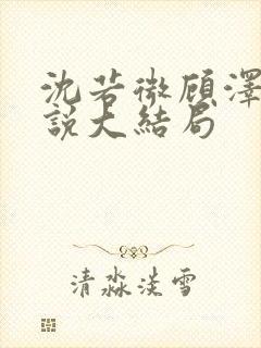 沈若微顾泽瑾小说大结局