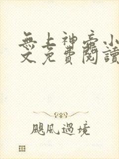 无上神帝小说全文免费阅读无弹窗