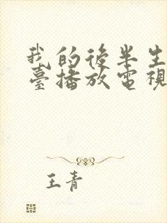 我的后半生哪个台播放电视剧