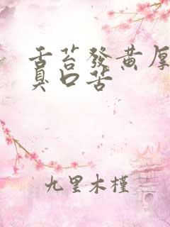 舌苔发黄厚腻口臭口苦