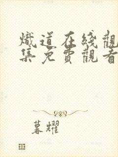 炽道在线观看全集免费观看高清版