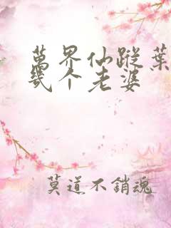 万界仙踪叶星云几个老婆