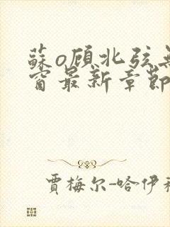 苏o顾北弦无弹窗最新章节