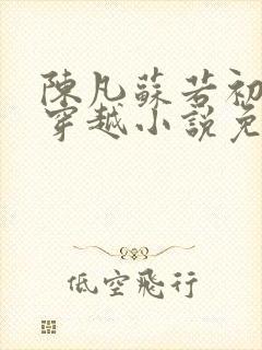 陈凡苏若初主角穿越小说免费阅读