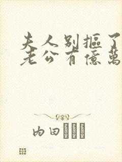 夫人别抠了,你老公有亿万家产短剧免费