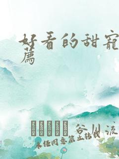 好看的甜宠文推荐