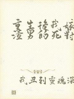 重生后我嫁给了渣男的死对头全本