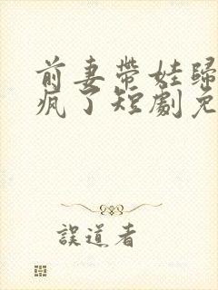 前妻带娃归来杀疯了短剧免费观看