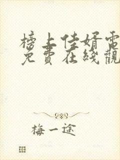 榜上佳婿电视剧免费在线观看全集