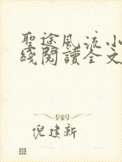 圣途风流小说在线阅读全文