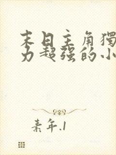 末日主角独行实力超强的小说