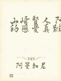 山崎贤人 阿宅的恋爱真难