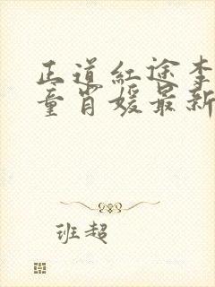 正道红途李初年童肖媛最新章节