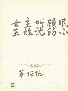 女主叫顾眠眠男主姓沈的小说