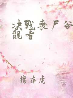 决战丧尸谷在线观看