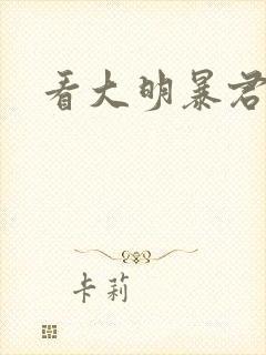 看大明暴君小说