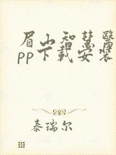 眉山智慧医保app下载安装