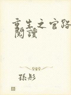 重生之官路风云 阅读