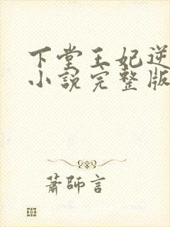 下堂王妃逆袭记小说完整版txt