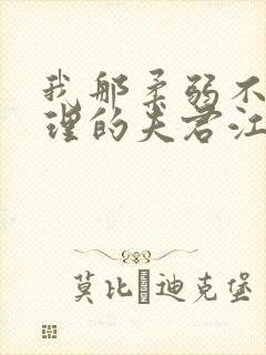 我那柔弱不能自理的夫君江逸