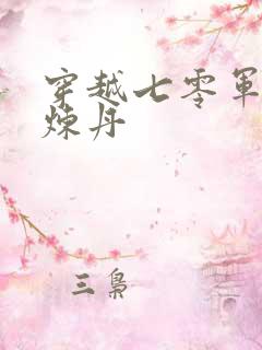 穿越七零军嫂会炼丹