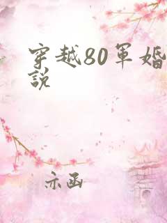 穿越80军婚小说