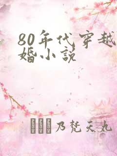 80年代穿越军婚小说