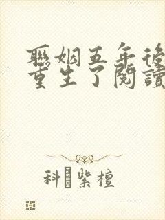 联姻五年后,她重生了阅读全文免费