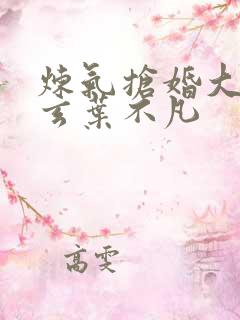 炼气抢婚大帝李玄叶不凡